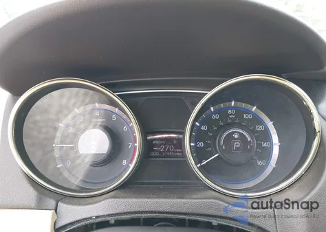 2013 Hyundai Sonata Limited 2.0T z USA, uszkodzony, nr VIN 5NPEC4AB2DH637369